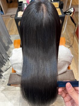 バランス ヘアーアンドアイラッシュ 野田店(balance.)の写真/【北長瀬/問屋町/大元】諦めていた癖のお悩みを解消。最先端の髪質改善縮毛矯正で柔らかな艶のある美髪へ