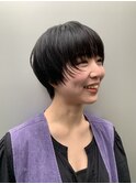 表参道駅/レイヤーカット/顔周り/酸性ストレート/縮毛矯正/ボブ