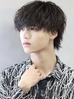 コンフィデンス メンズヘアー(confidence MEN'S HAIR) ニュアンスパーマ/シャドウパーマ/メンズ/センターパート[新宿]