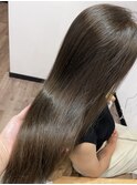 ブリーチなし☆olive beige