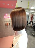 ボブー髪質改善ストレートー