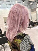 ヴィア(Via)&nbsp;ミディアムレイヤー×ホワイトピンク