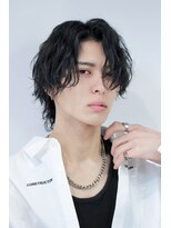 メンズサロン ゴールド 名古屋(GOALD)&nbsp;ミディアムセンターパート