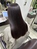 【金平限定】　艶サラ縮毛矯正（話題のトリートメント付き）