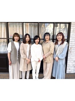 ◇女性スタッフのみ◇女性目線でご提案♪初めてでも安心☆丁寧なカウンセリング・接客・高技術が好評◎