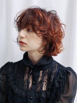 ピークアブー 銀座並木通り(PEEK-A-BOO) マッシュボブ×デジタルパーマ