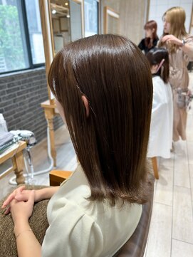 プラグ バイ ネオリーブ(plug by neolive) こなれミディ×髪質改善[髪質改善/縮毛矯正/韓国]A