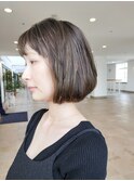 丸みショートボブ/ショートカット/ショートヘア/20代/30代/40代