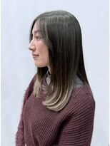 ヘア イノウエ HAIR INOUE 大人女子グラデーションカラー・ワンカールレイヤー
