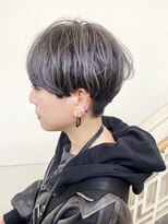 モリオ フロム ロンドン 成増店&nbsp;【morio成増 セリザワ】刈り上げショート ブリーチ グレージュ