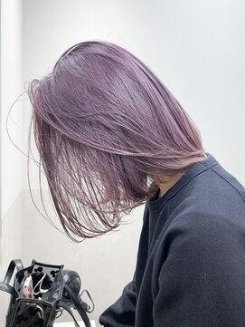 サロウィン 那覇店(SALOWIN) ハイトーンラベンダー　ペールトーン　2ブリーチ以上