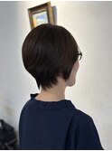 アッシュブラウン ウルフ風グラボブ