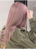 着物/フェミニンロング/似合わせカット/ウェーブミディアム/栄