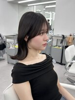 アマトウキョウ アユンチェ(AMA TOKYO×AYUNCHE)&nbsp;前髪顔まわり韓国ヘアレイヤーカットサイドバンク2wayバンク韓国