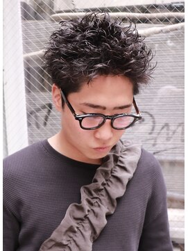 ヘアカロン 熊本本店(Hair CALON) メンズパーマピンパーマメンズショートパーマ