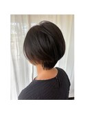 楽ちん快適ショートボブ