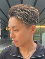 ロンド ローガン 名駅(Lond LOGAN)&nbsp;ハイライトにかき上げツイストスパイラル