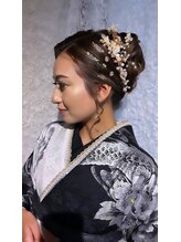 ラビッシー(Ravissy)&nbsp;夜会巻きアレンジ