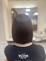 ヘア ルミナス バイ フォルテ(HAIR LUMINAS by FORTE)&nbsp;モテヘア愛され結べるボブナチュラルカールグレージュ