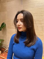 ビュートリアム ギンザ(BEAUTRIUM)&nbsp;大人上品低めレイヤー＊顔周りレイヤー＊銀座＊透明感カラー