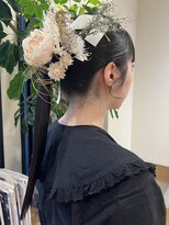 トリッカ 銀座(tricca)&nbsp;ヘアセット/タイトアレンジ/ポニーテール/ポニーアレンジ