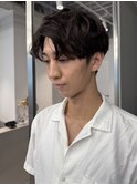 メンズパーマ メンズカット ニュアンスパーマ ふんわりパーマ