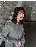 トリッカ 銀座(tricca)&nbsp;ミディアムパーマ/デジキュアパーマ/ブラウン/パーマ