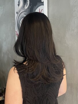 ブルックス ダークトーンレイヤーカット