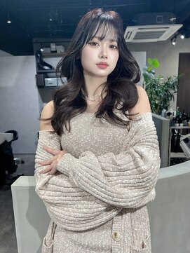 クプラ(Qpula) 【qpula 城慎太郎】モーブブラウン+ハッシュカット