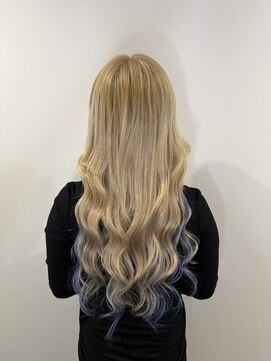 ブランシスヘアー(Bulansis Hair) グレー×ブルーインナースタイル