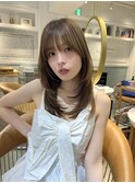 大人ガーリー/似合わせカット/ミディアムレイヤーカット