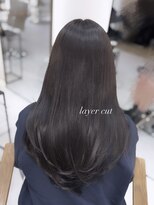 ジーナ 博多筑紫口(Zina) レイヤーカットで韓国スタイルに!博多美容室/YURI