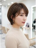 【mii岡崎】丸みシルエットショート