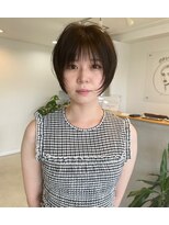 エンリッチヘア(enrich hair)&nbsp;レイヤーショート　フェイスレイヤー
