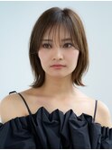 前髪ありくびれレイヤーボブ 30代40代50代【AIN.表参道】川原