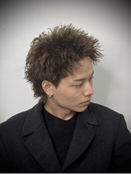 アンシェル(an-ciel)の写真/【モテパーマ】スペインカール、ラルフカール、フェザーパーマかっこいいパーマ提案