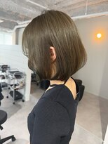ジゼル 栄 矢場町(Giselle)&nbsp;RENYA ブリーチなしオリーブベージュ ブリーチなしダブルカラー