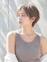 ドット ヘアー(dot.hair)&nbsp;ニュアンスショート / くせ毛風ショート / ベージュカラー
