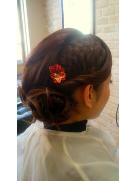 ノーブル ヘア ガーデン(Noble hair garden) 【ノーブル】かご編みヘアセット