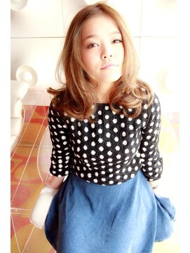 ワークス(WORKS) 【WORKS】ナチュラルミディ☆モテワンカール