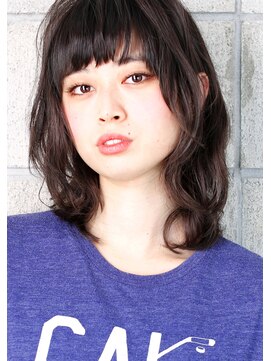 ヘアサロン ガリカ 表参道(hair salon Gallica) ☆ グレージュ ＆ 毛束感 ☆ medium ウルフstyle☆