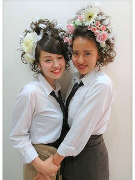 ラチャウ(La.Ciau) 体育祭ヘアセット(^^♪