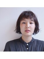 ツイギー 宮西店(TWiGGY) 可愛いプチモードなショートボブ