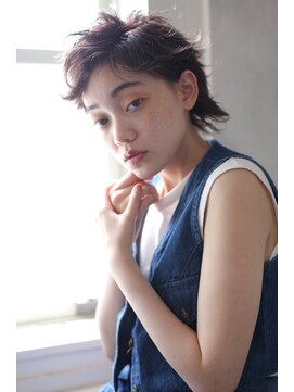 ソイ コンク 下北沢(soi conc) サイドパート×ショートウルフ