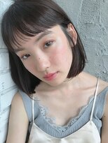 キラ 渋谷(KILLA)&nbsp;ナチュラルボブ  黒髪 ワンレン