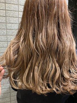 ヘアアンドメイク シークネクスト(HAIR&MAKE SeeK NEXT) 【NEXT×門井】ゆるふわロング×ミルクティーブラウン