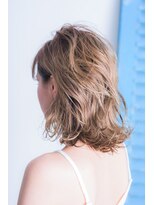 ミエル ヘア 新宿(miel hair)&nbsp;【miel hair新宿】～透明感♪ブルーアッシュカラー☆