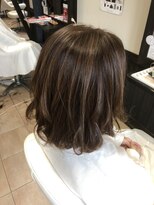 サロン 和 ハイライトボブ