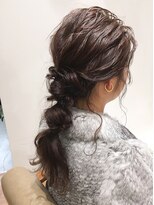 ニコットヘア(nicotto hair)&nbsp;編み下ろしアレンジ☆
