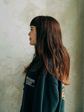 プロデュース 古淵店(Produce) 遊び心の裾カラー　【町田/相模原/古淵】